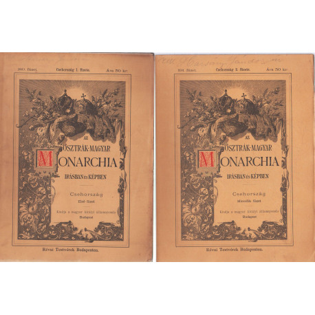 Az Osztrák-Magyar Monarchia írásban és képben XI. kötet (füzetekben)
