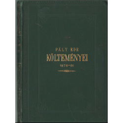 Pály Ede költeményei 1878-81.