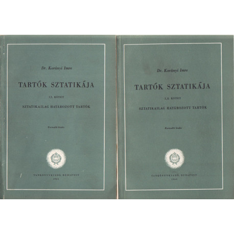Tartók Sztatikája 1-2 kötet ( 4 kötetben )