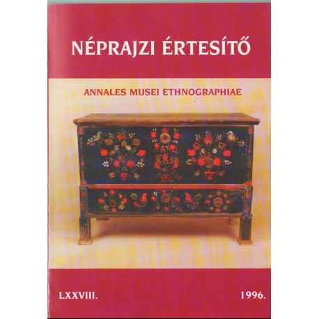 Néprajzi értesítő 1996.