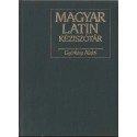 Magyar-latin szótár