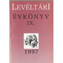 Levéltári évkönyv IX.