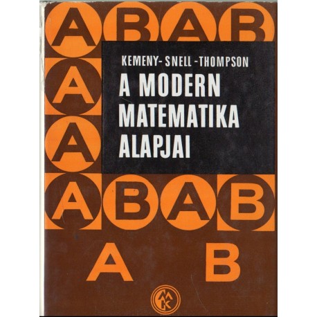 A modern matematika alapjai