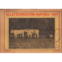 Állattenyésztők naptára 1929.