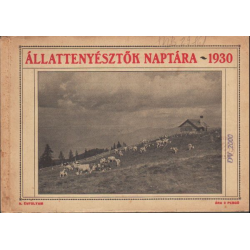 Állattenyésztők naptára 1930.