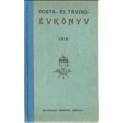 Posta- és táviróévkönyv 1916. évre
