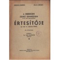 A Debreceni Zsidó Gimnázium (III-VIII. oszt. reálgimnázium) értesítője az 1936-37. iskolai évről