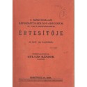 A Kiskunhalasi Református Szilády-Gimnázium (IV-VIII. o. reálgimnázium) értesítője az 1937-38. tanévről