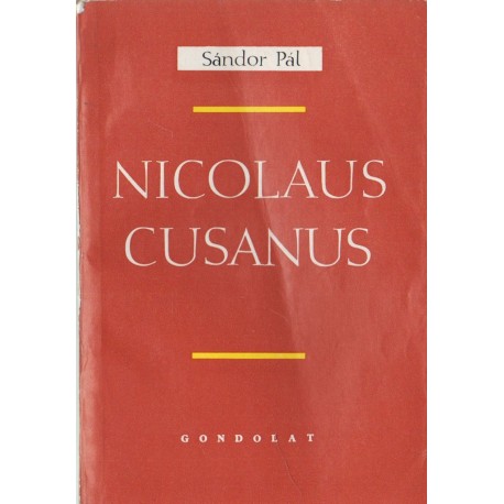 Nicolaus Cusanus