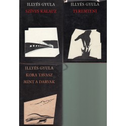 Illyés Gyula kötetek (3 db)