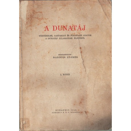 A Dunatáj I-III. kötet