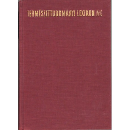 Természettudományi lexikon 1-6. kötet
