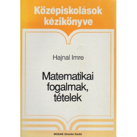 Matematikai fogalmak, tételek