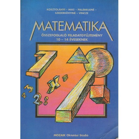 Matematika könyvek (5 db)