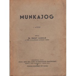 Munkajog I-II. kötet