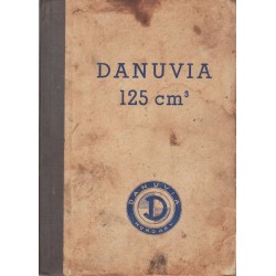 Danuvia 125 köbcentiméteres motorkerékpár használati és kezelési utasítás