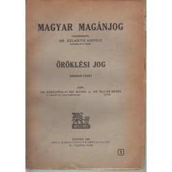 Magyar magánjog - Öröklési jog II. füzet