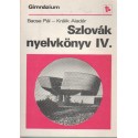 Szlovák nyelvkönyv IV.