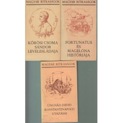 Magyar ritkaságok kötetei (3 db)