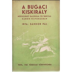 A bugaci kiskirály (dedikált)