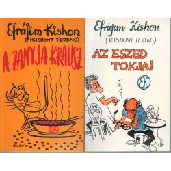Efrájim Kishon (Kishont Ferenc) könyvek - 2 db