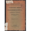 Verworn Miksa pszichomonizmusa