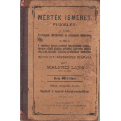 Mérték ismeret