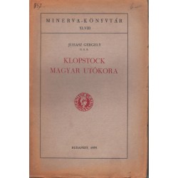 Klopstock magyar utókora