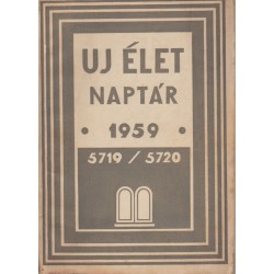 Új Élet Naptár 1959. (5719/5720)