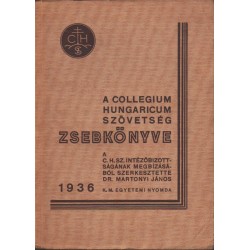 A Collegium Hungricum Szövetség zsebkönyve