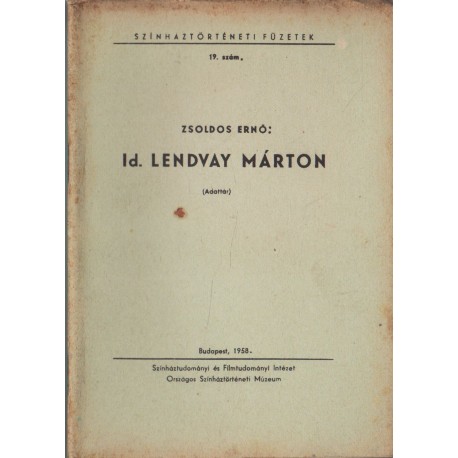 Id. Lendvay Márton