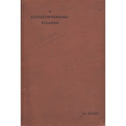 A Kisfaludy-Társaság évlapjai 40. kötet 1905-1906.