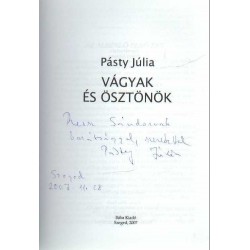 Vágyak és ösztönök (dedikált)