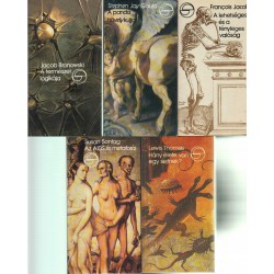 Biológiai könyvek (5 db) - Mérleg sorozat