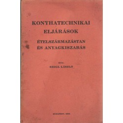 Konyhatechnikai eljárások