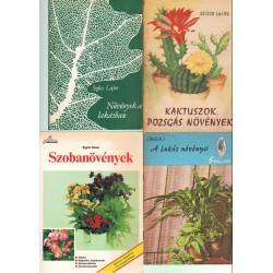 Könyvek szobanövényekről (5 db)