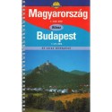Magyarország autóatlasza (1:360 000) - Budapest (1:25 000)