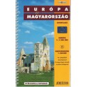 Európa és Magyarország duóatlasz - Európa (1:3 500 000) - Magyarország (1:360 000)
