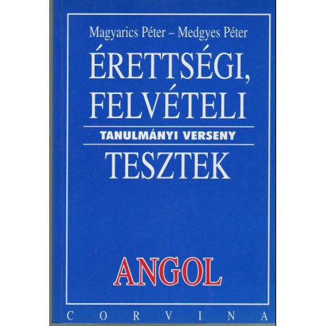 Érettségi, felvételi tanulmányi verseny tesztek - angol