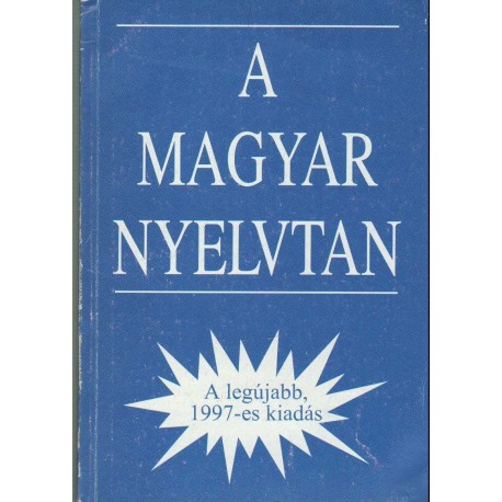 A magyar nyelvtan