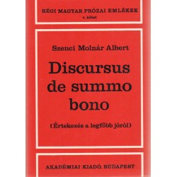 Discursus de summo bono