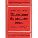 Discursus de summo bono