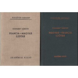 Magyar-francia - Francia-magyar szótár (1972)