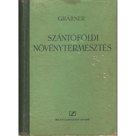 Szántóföldi növénytermesztés