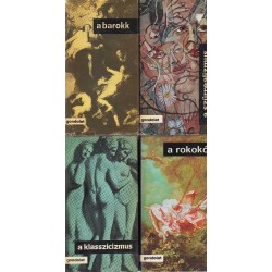 Művészettörténeti könyvek 1.(9 db)