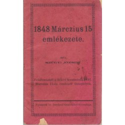 1848 Márczius 15 emlékezete