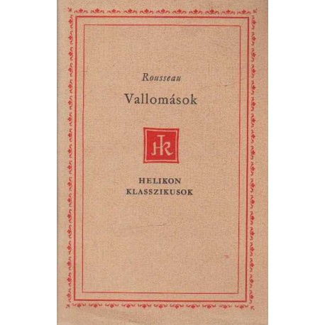 Vallomások (Rousseau)