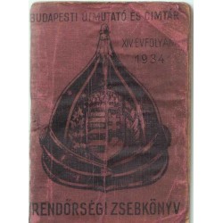 Budapesti utmutató és címtár 1934. XIV. évfolyam