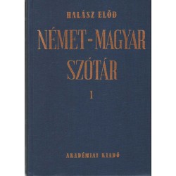 Német-magyar szótár I-II. (1977)