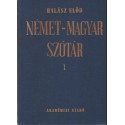 Német-magyar szótár I-II. (1977)